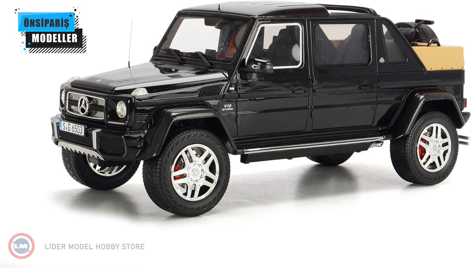 1:18 2017 Mercedes Maybach G650 Landaulet W463