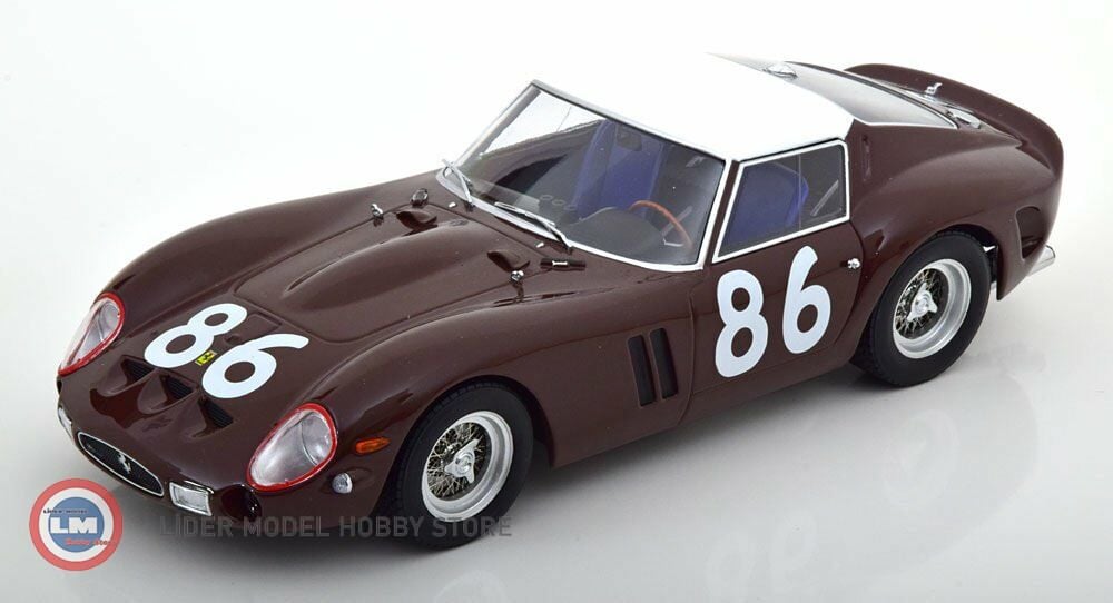 1:18 KK Scale 1962 Ferrari 250 GTO #86 Targa Florio
