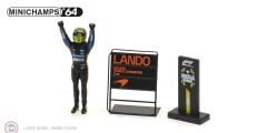 1:64 Minichamps 2025 McLaren  Lando Norris MCL39 #4 3rd Abu Dhabi GP Formula 1 World champion
