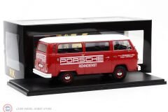 1:18 KK Scale 1972 Volkswagen T2b Bus -  ''Porsche Renndienst''