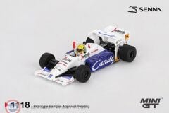 1:64 Mini GT Toleman TG184 #19 Ayrton Senna 1984 Monaco Grand Prix 2nd Place