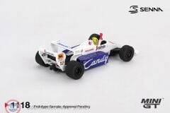 1:64 Mini GT Toleman TG184 #19 Ayrton Senna 1984 Monaco Grand Prix 2nd Place
