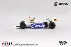 1:64 Mini GT Toleman TG184 #19 Ayrton Senna 1984 Monaco Grand Prix 2nd Place