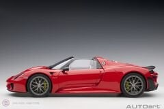 1:12 Autoart 2013 Porsche 918 Spyder Weissach Package (Guards Red)