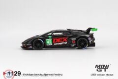 1:64 Mini GT Lamborghini Huracán GT3 EVO2 #45 No. 45 DEX Imaging  2024 IMSA Daytona 24 Hrs