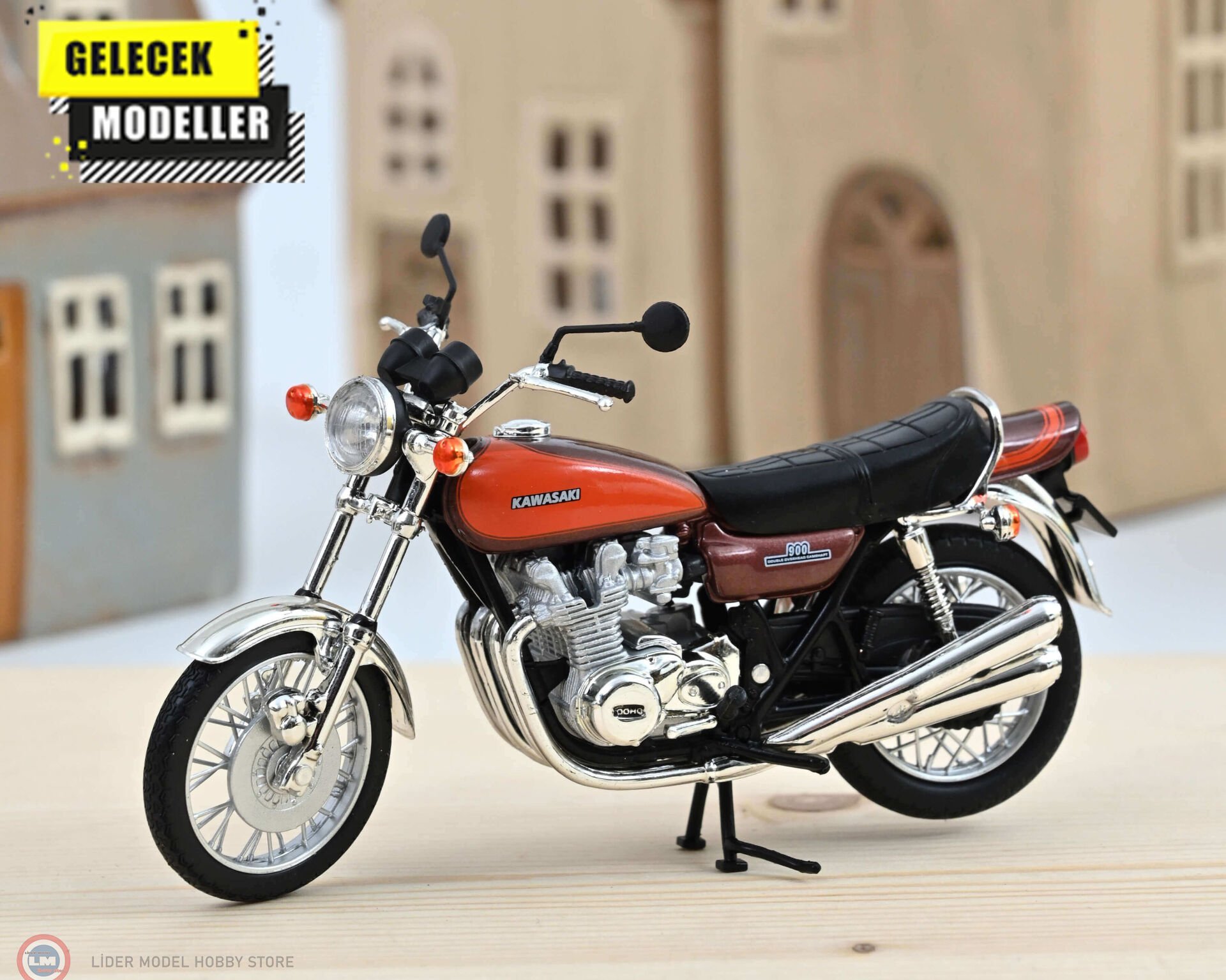 1:18 Norev 1973 Kawasaki Z900 Motosiklet
