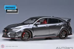 1:18 2021 HONDA CIVIC TYPE R (FK8) - Polished Metal