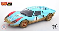 1:12 CMR Ford GT40 #1 2nd 24h LeMans 1966 Miles, Hulme Dirty Version