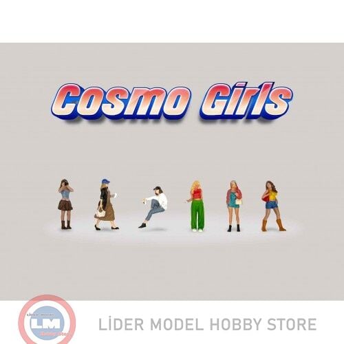 1:64 American Diorama Figure Set -  Cosmo Girls