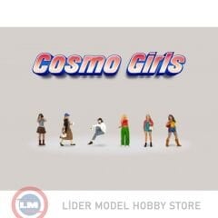 1:64 American Diorama Figure Set -  Cosmo Girls