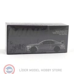 1:64 Mini GT Nissan Skyline GT-R Dark Metal Gray (NISMO BNR34 CRS Version)