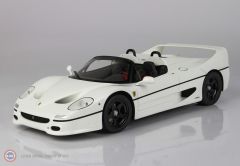 1:18 1995 Ferrari F50 Coupe Spider Version Avus White