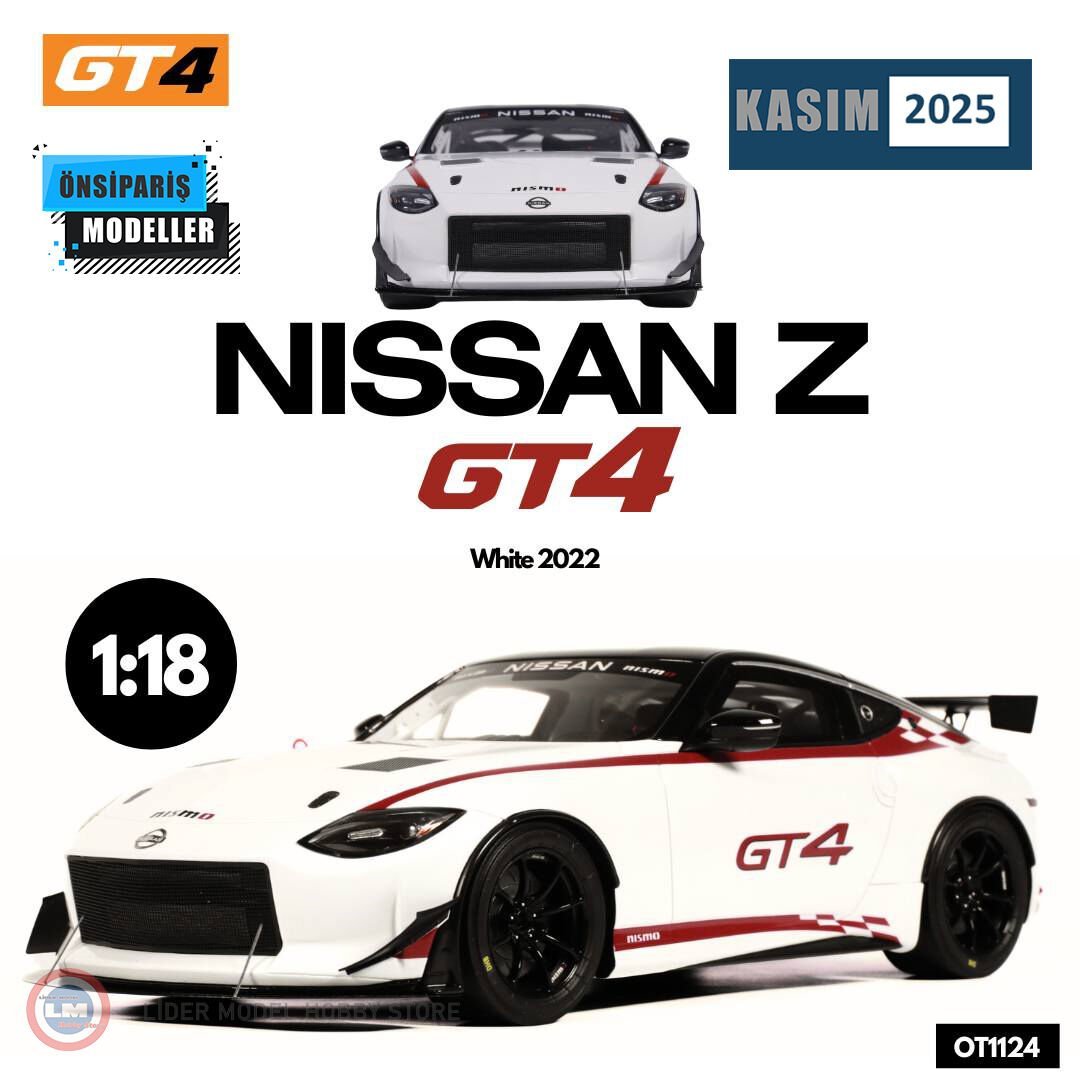 1:18 2022 Nissan Z GT4 White