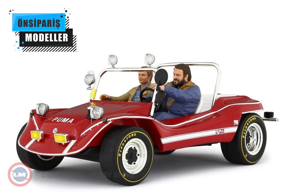 1:18 1972 Puma Dune Buggy with Bud Spencer & Terence Hill figures