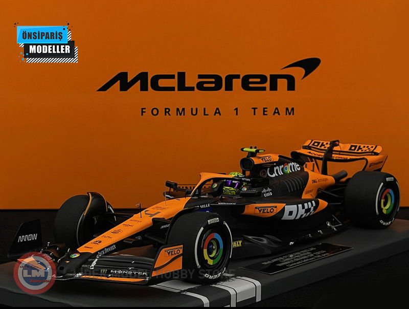 1:18 Mclaren MCL38 No34 GP Miami 2024 Formula Lando Norris