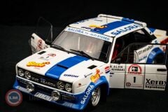 1:18 1980 Fiat 131 Abarth #1 Alev Kivimaki Winner 1000 Lakes