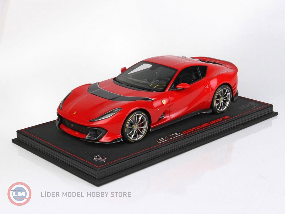 1:18 2021 Ferrari 812 Competizione Red Corsa 322