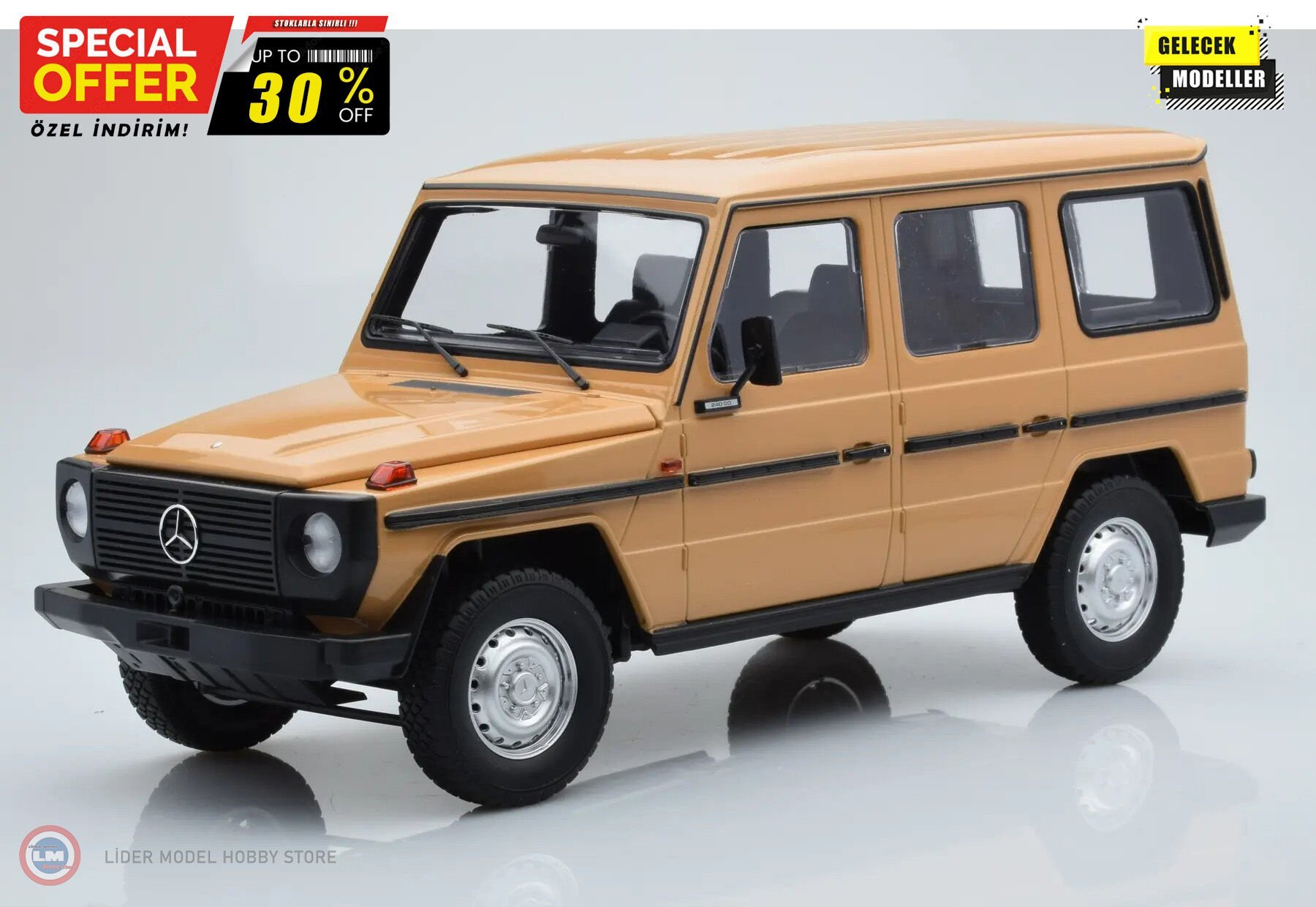 1:18 Minichamps 1980 Mercedes Benz G Model Long (W460)