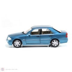 1:18 Mercedes Benz C 200 Limousine W202 (1997-2001) - Aquamarin Blue