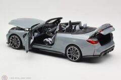 1:18 Minichamps 2020 BMW M4 Cabriolet Grey