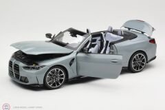 1:18 Minichamps 2020 BMW M4 Cabriolet Grey