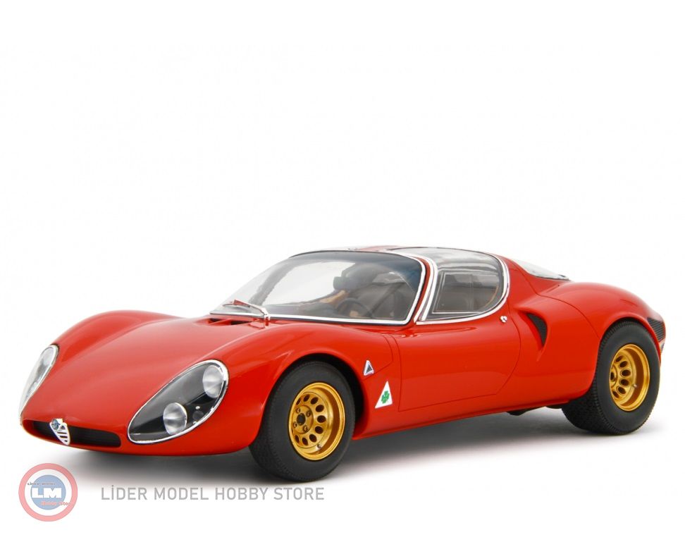1:18 1967 Alfa Romeo 33 Coupe Stradale Museum Version