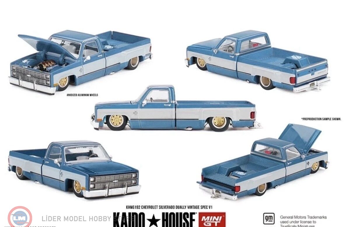 1:64 Mini GT 2026 Chevrolet Silverado Dually - Kaido Works