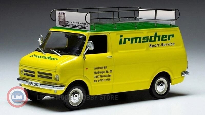 1:43 IXO 1969 Bedford Blitz Rally Assistance Opel Irmscher