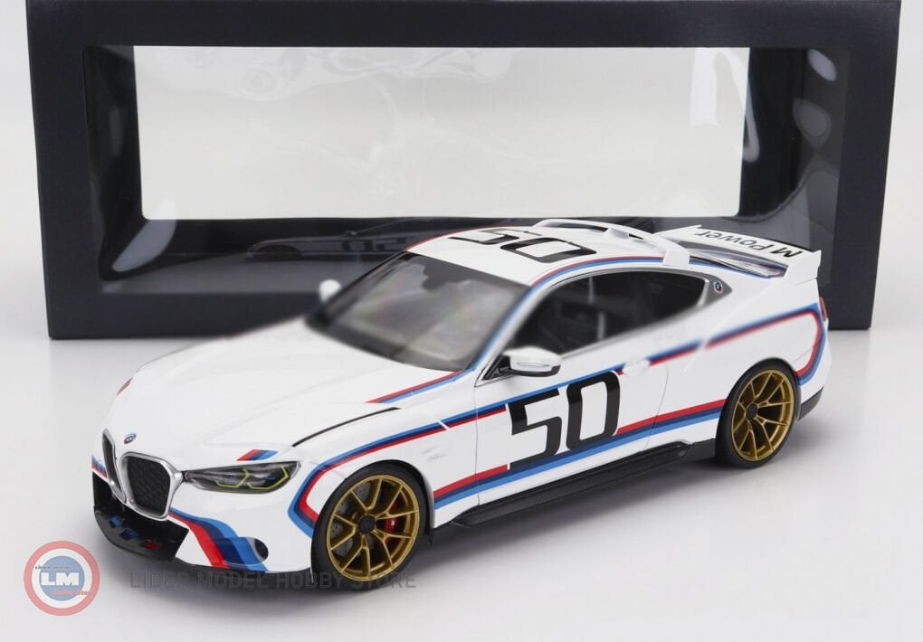 1:18 Norev 2022 BMW 3.0 CSL, 50. Anniversary Edition
