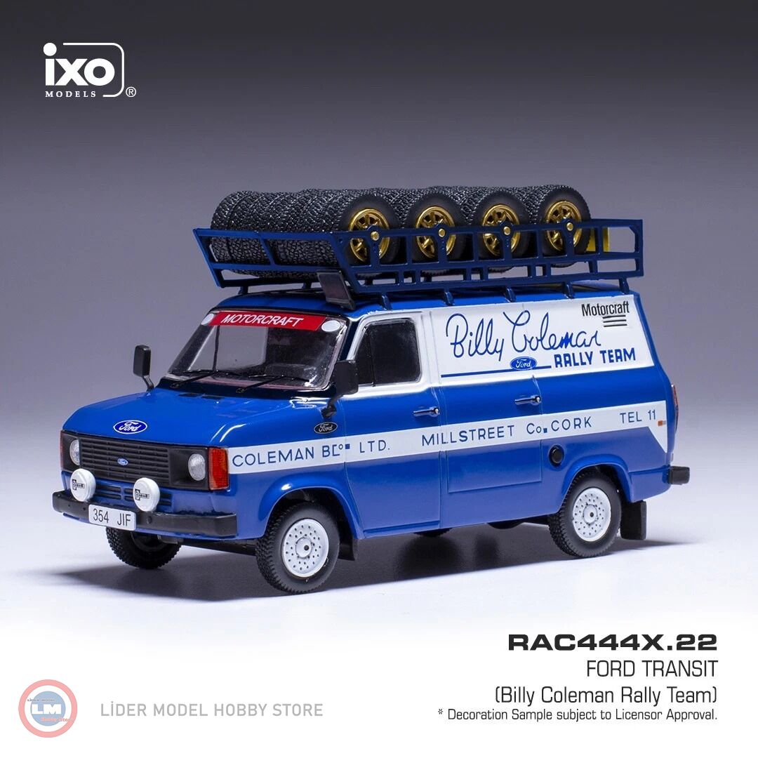 1:43 IXO 1966 Ford Transit MkI, Billy Coleman Rally Team