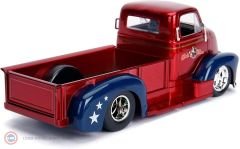 1:24 Jada 1952 Chevrolet COE Pickup Wonder Woman including Wonder Woman figure