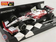 1:43 Minichamps Alfa Romeo RACING ORLEN C41 #99 - ABU DHABI GP 2021 - Formula 1