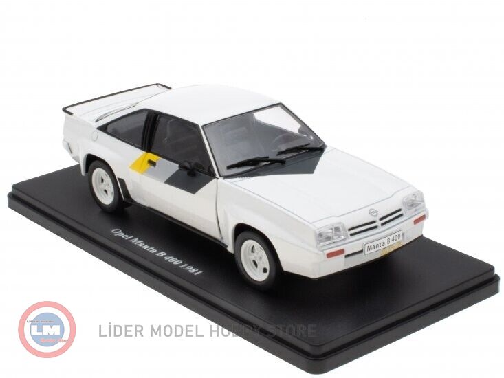 1:24 1981 Opel MANTA 400 RALLYE  - WHITE