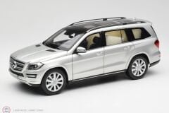 1:18 Norev 2013 Mercedes Benz GL500 X166 Iridium Silver Metallic