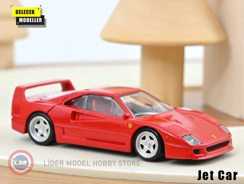 1:43 Norev 1987 Ferrari F40 JETCAR -  Jet Car / Toys Series