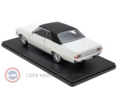 1:24 Atlas 1965 Opel DIPLOMAT V8 COUPE - WHITE BLACK