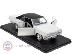 1:24 Atlas 1965 Opel DIPLOMAT V8 COUPE - WHITE BLACK