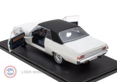 1:24 Atlas 1965 Opel DIPLOMAT V8 COUPE - WHITE BLACK