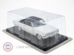1:24 Atlas 1965 Opel DIPLOMAT V8 COUPE - WHITE BLACK