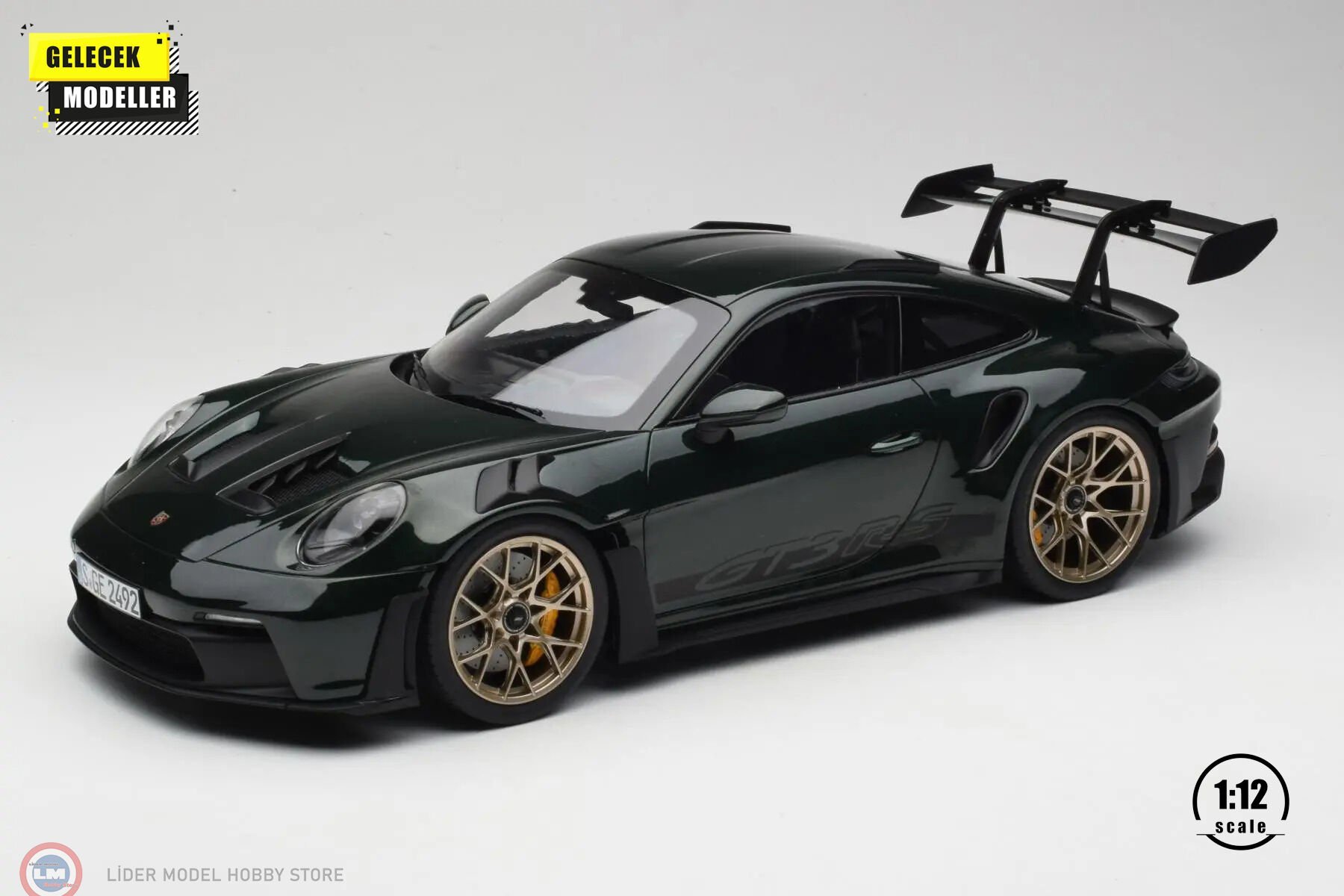 1:12 Norev 2022 Porsche 992 GT3 RS Jet Green