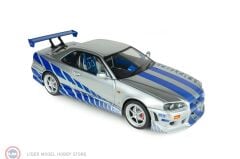 1:18 Solido Nissan Skyline GTR BNR34 Fast and Furious Brian
