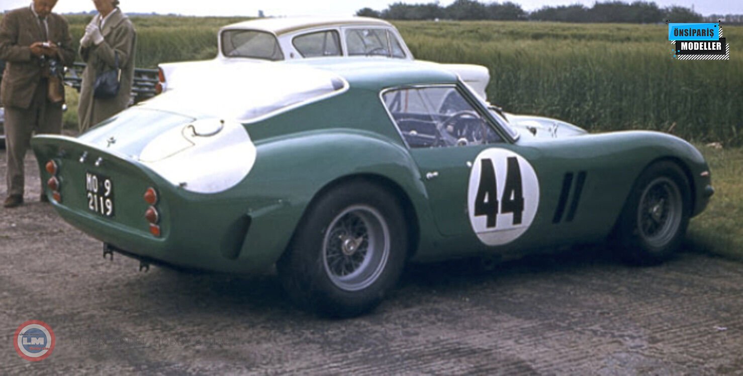 1:18 CMC Ferrari 250 GTO M248 - 1963 Ferrari 250 GTO #44 Silverstone David Piper