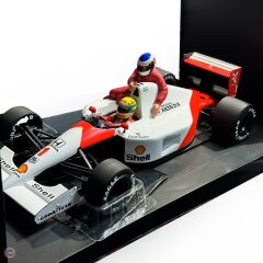 1:18  Minichamps Mclaren MP46 No1 Mexico GP World Champion 1991 Ayrton Senna  & Jean Alesi