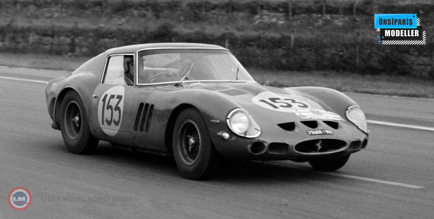 1:18 CMC Ferrari 250 GTO M250 - 1962 Ferrari 250 GTO #153 Tour de France Piper Margulies