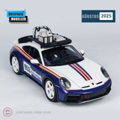 1:18 Minichamps 2022 Porsche 911 Dakar Roughroads