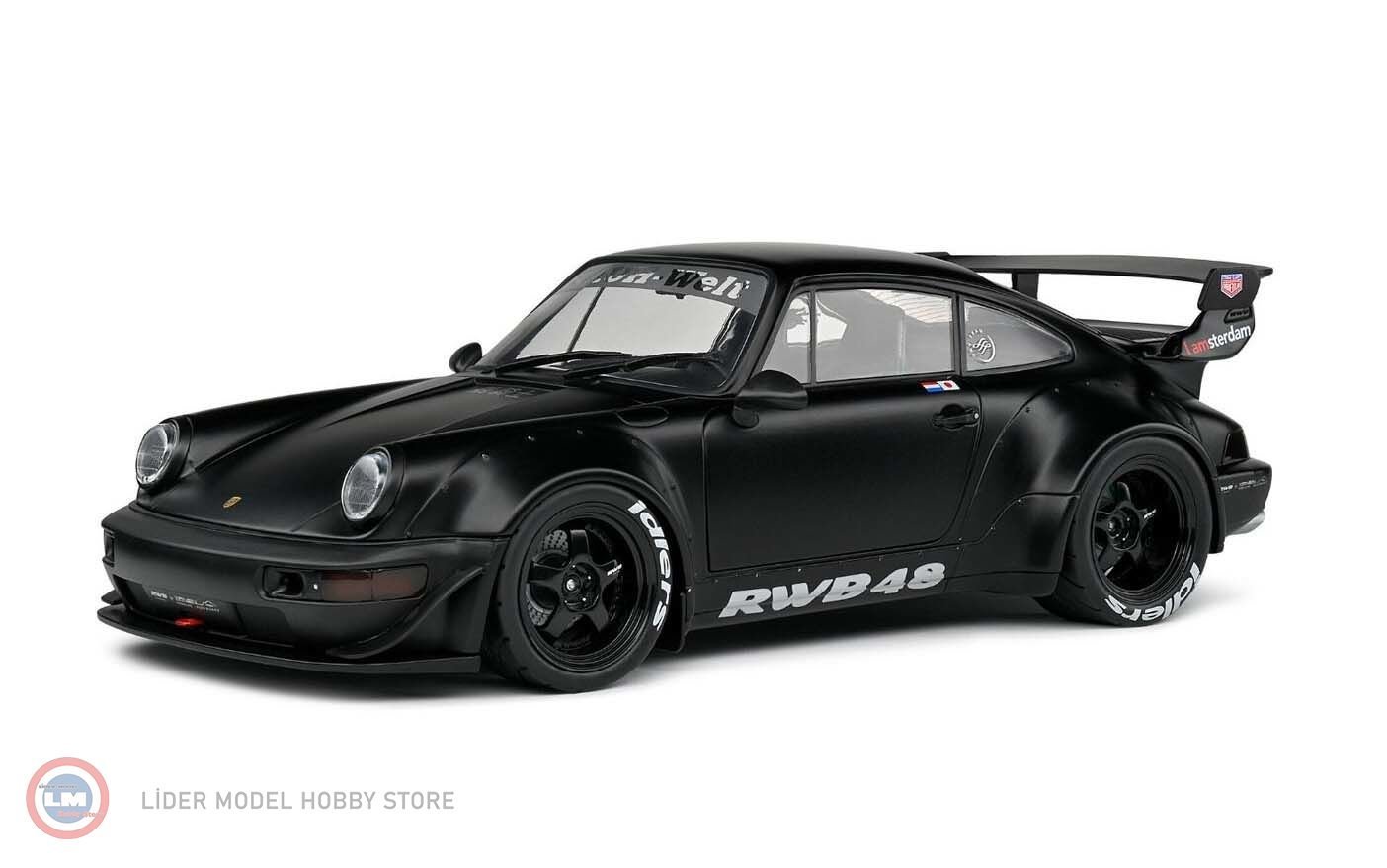 1:18 Solido 2016 Porsche 964 RWB '' Darth Vader ''