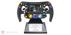 1:2 Steering Wheel Mercedes AMG Petronas F1 Team W05 Lewis Hamilton 2012 L.3 Direksiyon 250 Limitli | ÖN SİPARİŞ