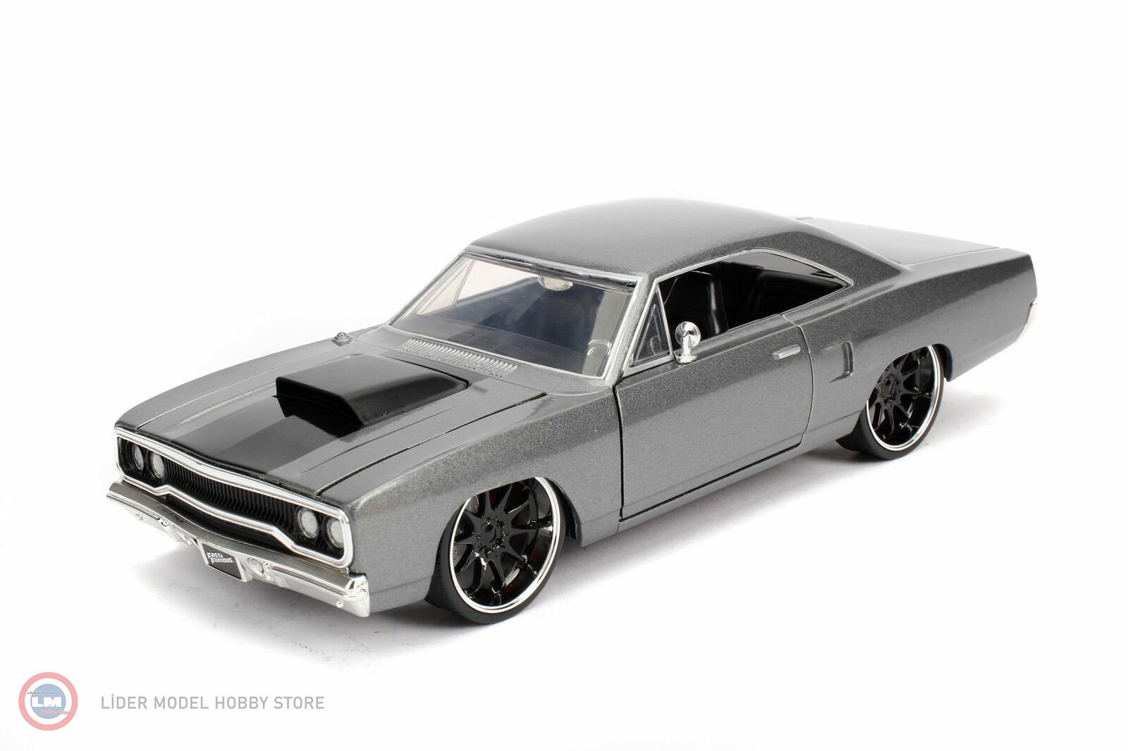【希少】FAST&FURIOUS PLYMOUTH ROAD RUNNER Jada - 1:24 Jada 2006 Plymouth DOM'S CHARGER ROAD RUNNER 1970