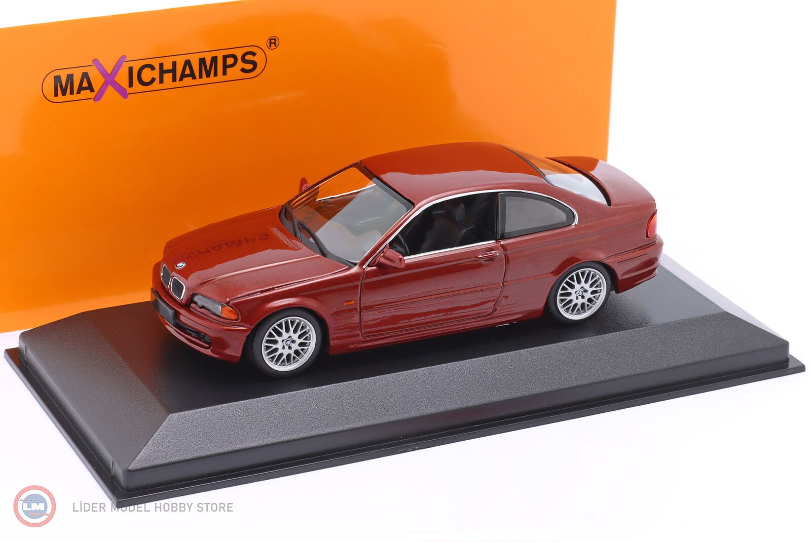 1:43 Maxichamps 2000 BMW 3er Serie 328 Ci Coupe (E46)