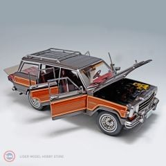 1:18 Jeep GRAND WAGONEER 1989  - Black / Cherry & Wood Panels